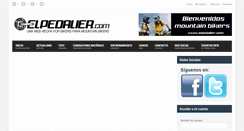 Desktop Screenshot of elpedalier.com